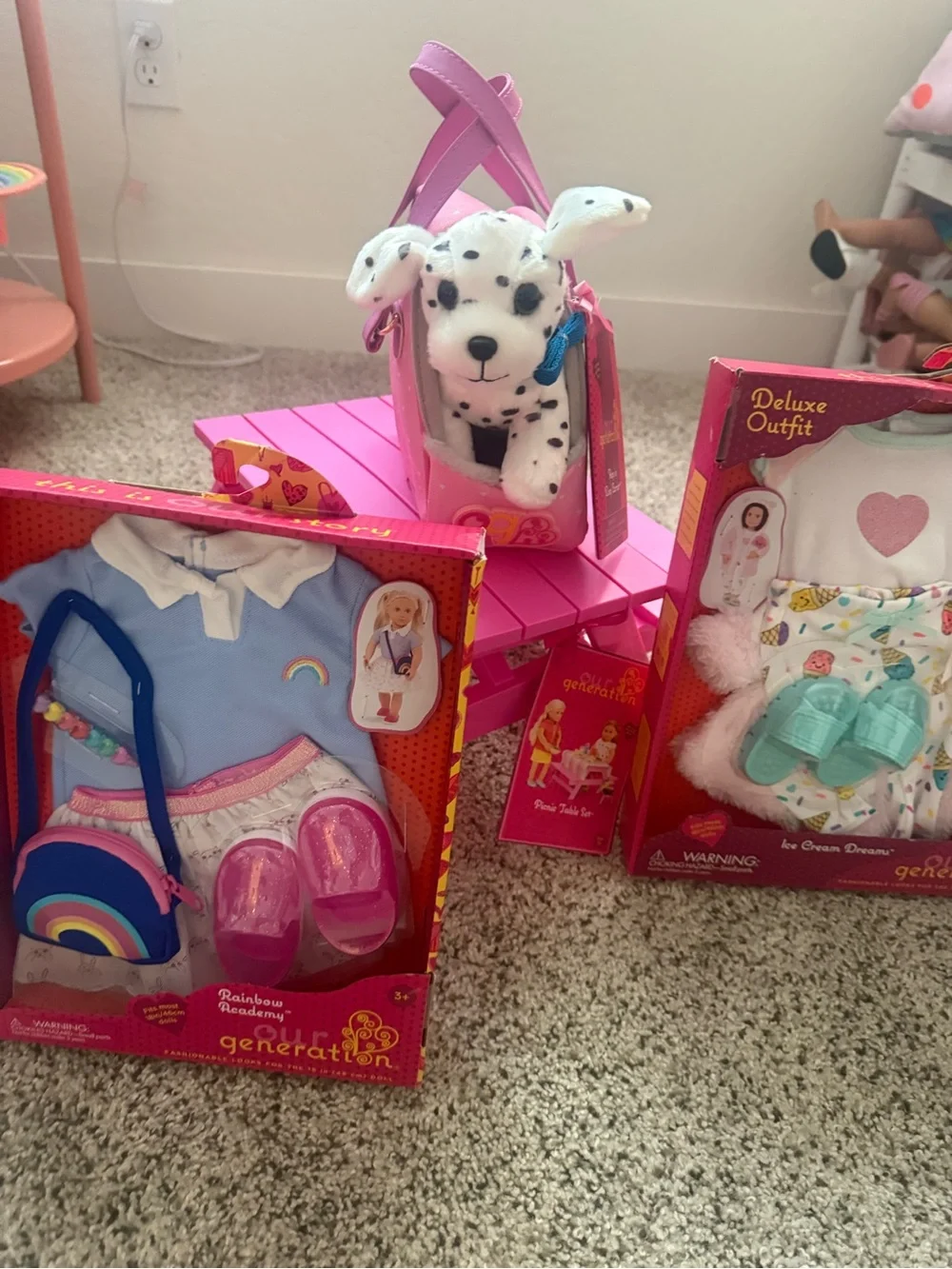 Our Generation Girl toy lot